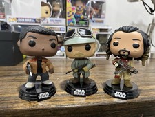 3 Loose Star Wars Funkos Funko Pop Lot