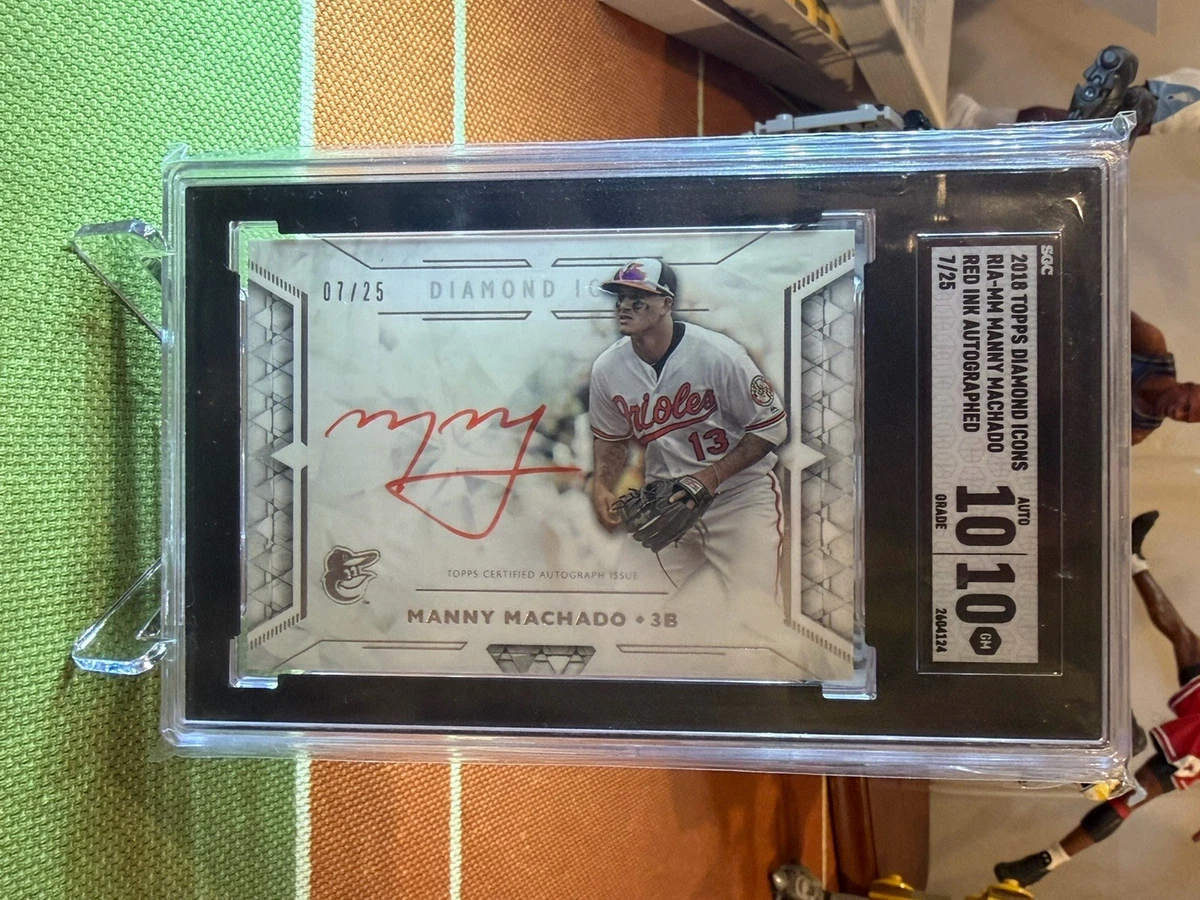 Manny Machado 10 Graded Baseball Sports Trading Cards