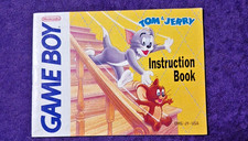 Tom and Jerry GameBoy Manual / Game boy Nintendo