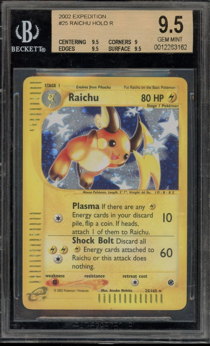 Pokémon TCG Beckett Grading Services (BGS) 9.5 Graded Holo Rare