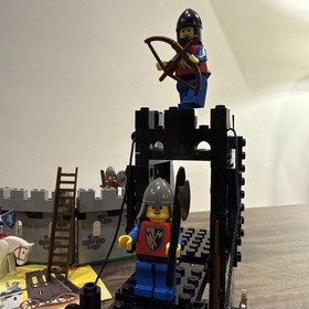 LEGO 6061 Siege Tower Castle 100% Complete W Manual