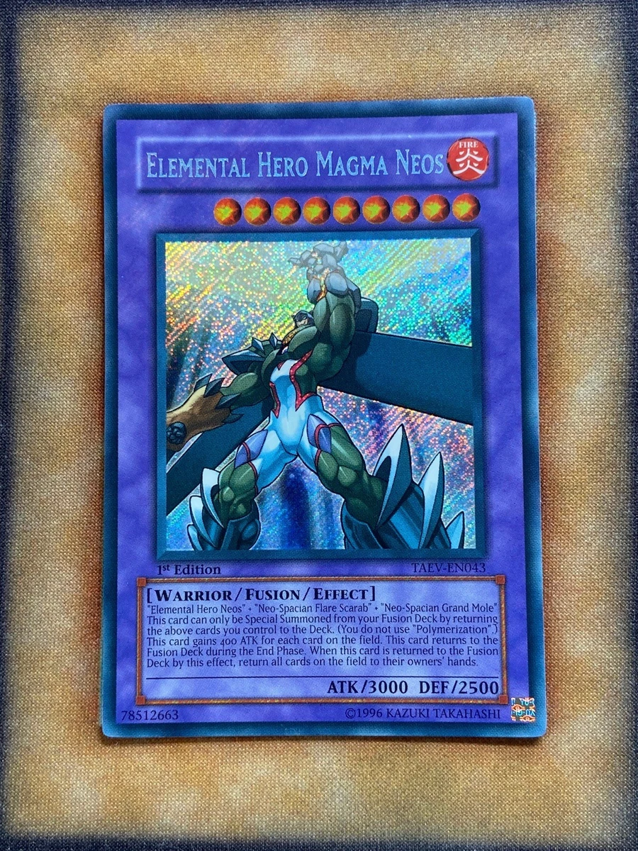 Elemental Hero Magma Neos TAEV-EN043 Tactical Evolution for sale