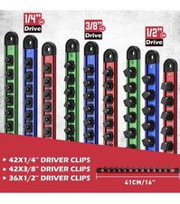 Sedy Magnetic Socket Holder Organizer Set 9pc Detachable 14 38 12 Inch Sedy Magnetic Socket Holder Organizer Set 9pc Detachable 14 38 12 Inch