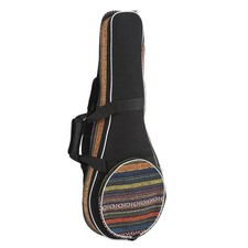 Borsa Mandolino Facile Trasporto Portatile Stile Etnico Tracolla Regolabile Borsa