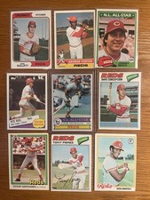 Cincinnati Reds 1975 WS Championship Team Lot of (25) Every Single Player