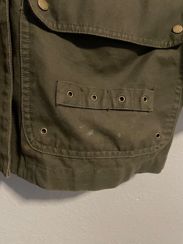 Chaqueta Ralph Lauren De Colección Maine Pesca con Mosca Utilidad Verde Guía Tareas de Campo Foto 2 de 4