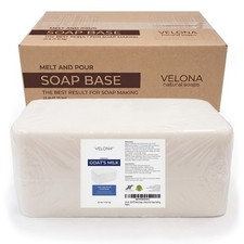 25 LB - GOATS MILK Soap Base by Velona  SLS/SLES free  Melt and Pour