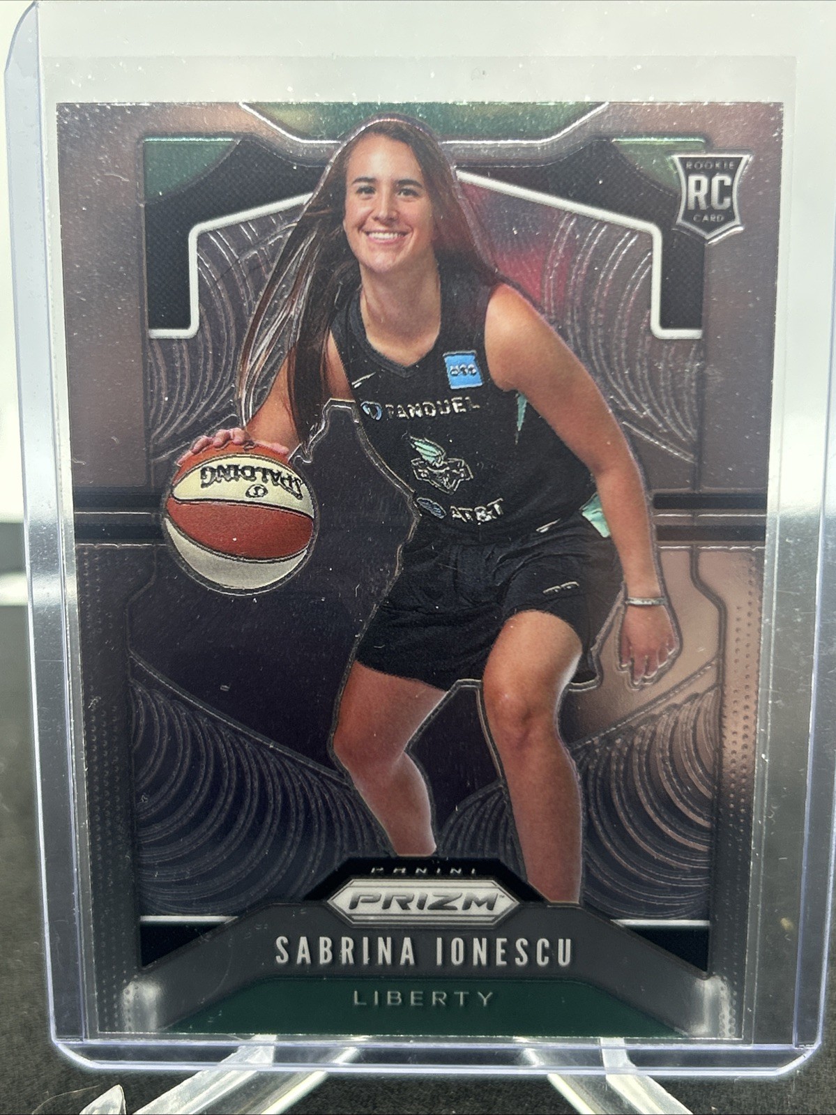 2020 Prizm WNBA Sabrina Ionescu Base Rookie RC #89 New York Liberty A