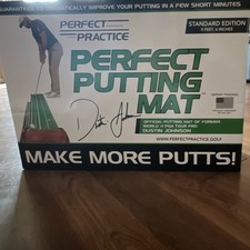 Perfect Practice Putting Mat Standard Edition 9.5 ft Ball Return