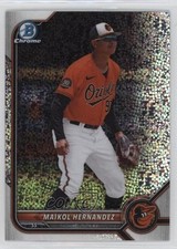 2022 Bowman Draft Chrome Sparkle Refractor Maikol Hernandez #BDC-106 12yh