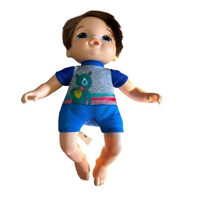 Baby Alive Littles, Carry  N Go Squad, Little Matteo Brown Hair Boy Doll