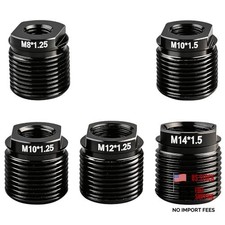 Gear Shift Knob Adapter Kit 5-Pack Universal Fit for M10x1.25/M12/M14