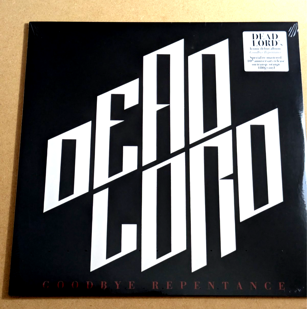 Dead Lord - Goodbye Repentance - 10th Anniversary 180g LP New Sealed Orange