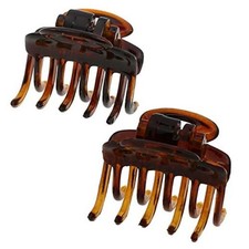Paris CP3/2 French Hair Clip for Women - Set of 2 - Small - 1 Tortoise Shell2 1"