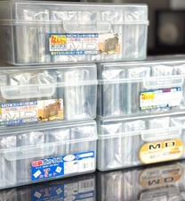 YOU PICK: Curated MiniDisc Lots - 25 MDs + Travel Case Bundle [used]