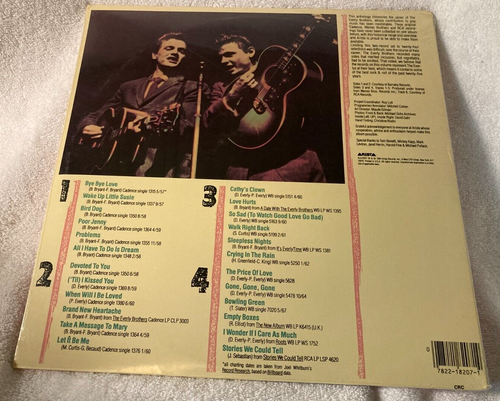 Everly Brothers: 24 Original Classics 2 Record Set Arista Vinyl Records - Picture 2 of 3
