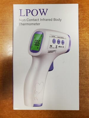 LPOW Non Contact Digital Non Contact Infrared  Thermometer HTD8813C 4C