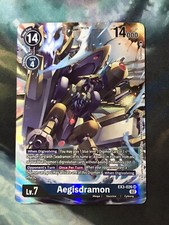Aegisdramon EX3-026 SR Digimon CCG | Draconic Roar Near Mint