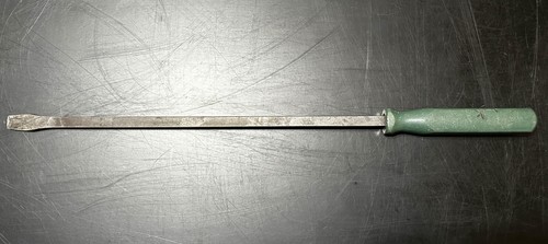 SK TOOLS 6617 25" LONG SCREWDRIVER / PRY BAR STRAIGHT TIP, GREEN HANDLE USA - Picture 5 of 9