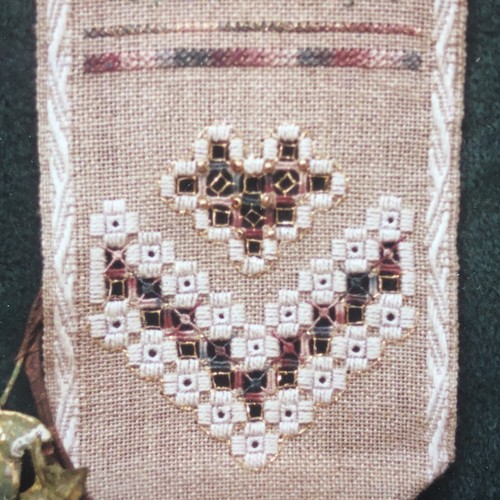 Lorri Birmingham Evening Pleasures Embroidery Panel Pattern Only #258K 3.5" x13" - Picture 4 of 8