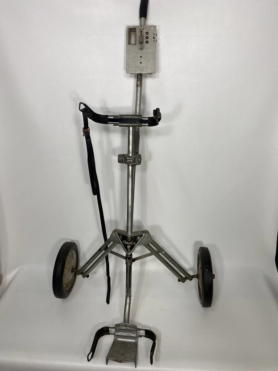 Roll King Deluxe Vintage Golf Push Pull Cart eBay