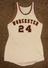 Vintage 1950s Worcester Polytechnic Institute Game Worn Basketball Jersey