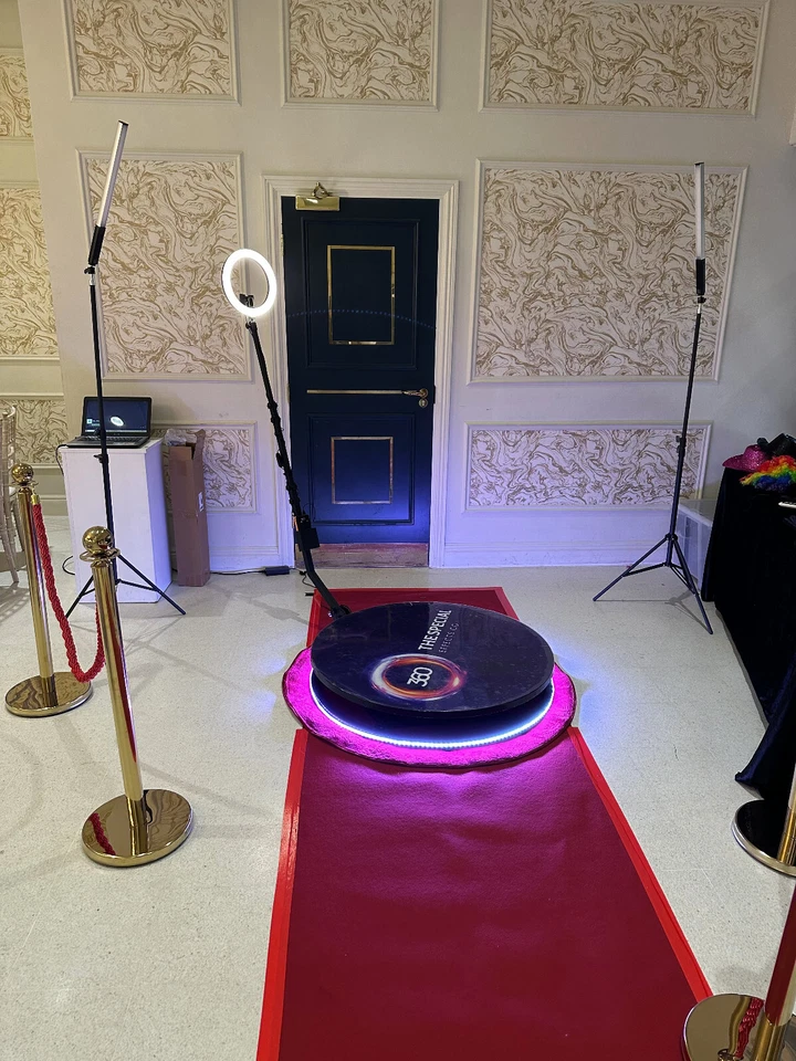 360 Photo/Video Booth For Hire Over Uk North West Birthday Party Graduation Wed - Image 3 of 4