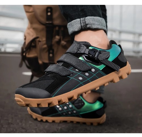 Scarpe da ciclismo uomo alta qualità alpinismo ghiaia strada bici sneakers - Foto 21 di 29