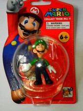 figurine Super Mario Bros Luigi Popco 2007 Nintendo CORGI