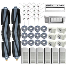 Replacement Parts for Ecovacs Deebot X1 OMNI T10 TURBO Vacuum Cleaner Brush Mops