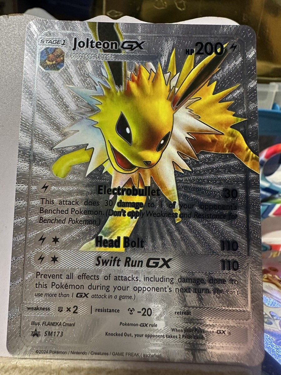 ★PSA10★【サンダースGX/SMI】JOLTEON GX 013/038 ☆PSA10☆【サンダースGX/SMI】JOLTEON GX 013/038