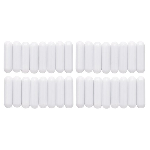 32 Pcs PTFE Agitateur Magnétique Mélangeur Barre D'Agitation Tige D