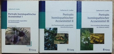 CR Coulter: Portraits homöopathischer Arzneimittel, Band 1-3 | sehr gut