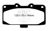 EBC Brakes UD847 Ultimax BremsbeläGe FüR Bremsen