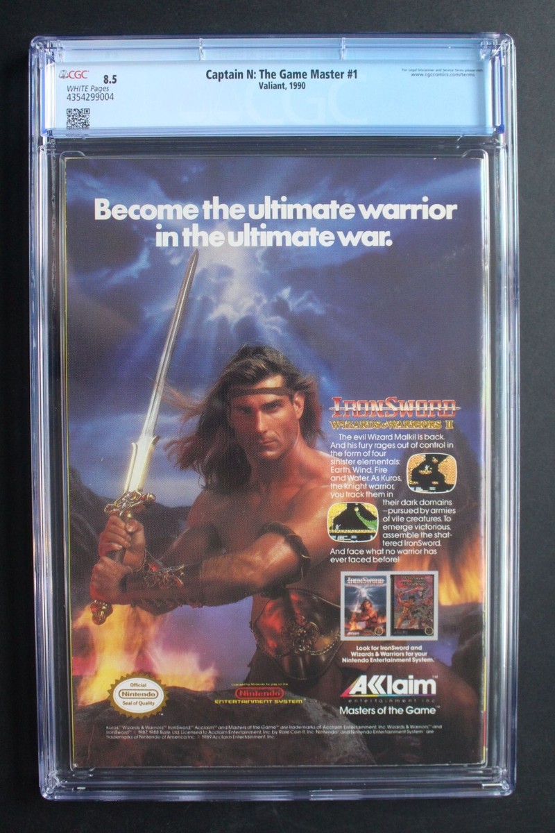 Captain N: Game Master #1 DONKEY KONG 1990 1st Metroid SAMUS Kid