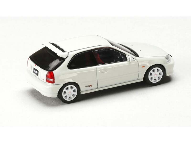 Honda Civic Type R EK9 1:64 ミニカー 1/64 Hobby Japan Honda Civic Type-R (EK9) Custom White with