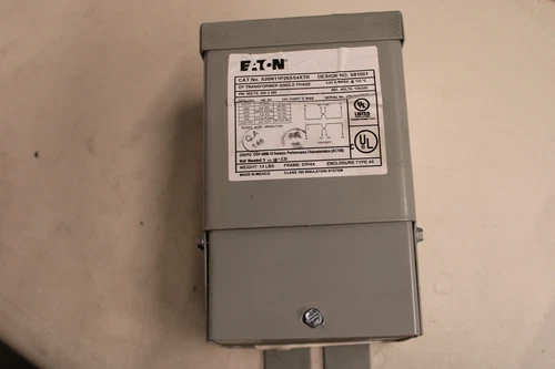 Eaton NNB S20N11P26SS4XTR Other Transformers Encapsulated Transformer 480V 1Ph E