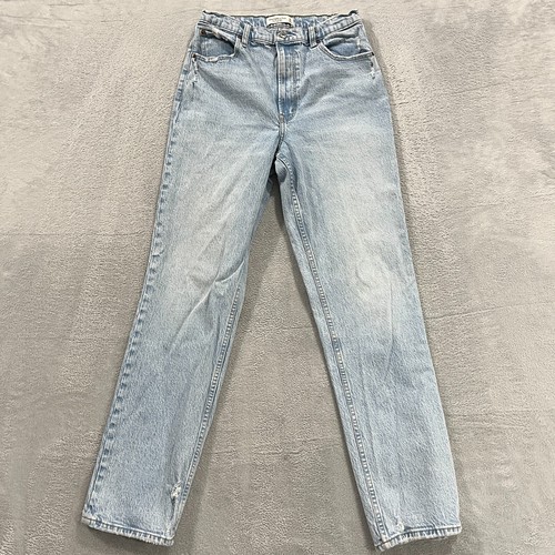 Abercrombie Fitch Jeans Womens 30 10L The 90s Straight Ultra High Rise Y2K Retro
