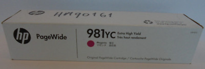 HP L0R18A 981YC Extra High Yield Magenta PageWide E55650 E58650 MHD 09-2020
