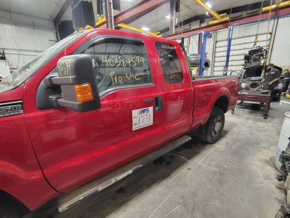 99 - 16 FORD F-250 SUPER DUTY Passenger side Rear Door Window E839603 - Image 2 of 4