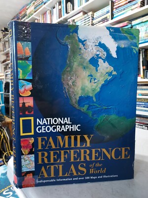 National Geographic Family Reference Atlas of the World (2002,HCDJ) T7B
