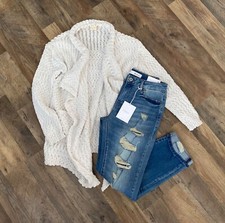 PRE-LOVED Altar'd state Open Front Cardigan Sweater