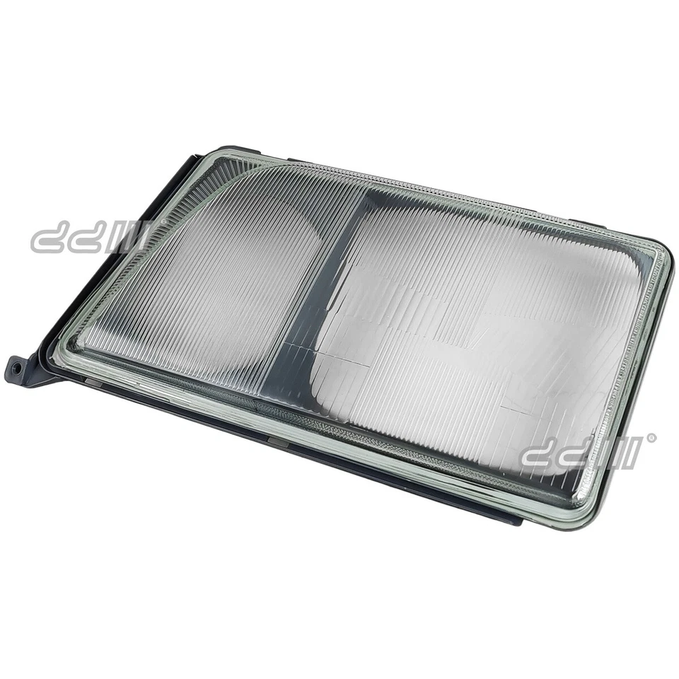 Lente de cristal del faro delantero izquierdo para Mercedes-Benz W124 E320 E420 E500 1994-1996 Foto 4 de 4