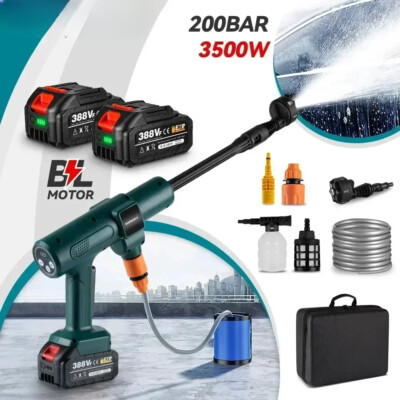 #ad #ad 200Bar 3500W Electric High Pressure Washer 6 in 1 Car Washing Garden Water Gun $155.72