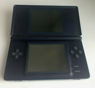 Nintendo DS Lite Console USG-001 with charger - Enamel Navy -  GOOD CONDITION