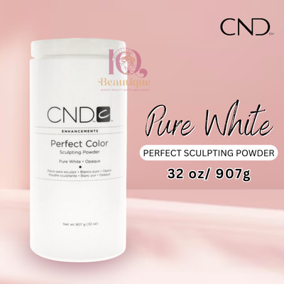 CND Perfect Color Sculpting Powder Opaque Pure White 32 oz REFILL