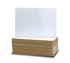 Flipside Products 5" x 7" Two-Sided Dry Erase White Boards Classroom Pack Double