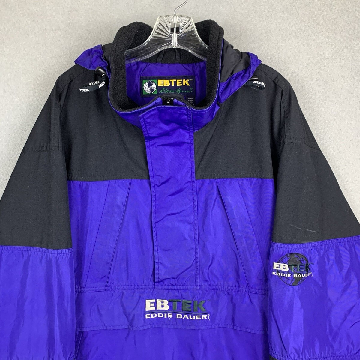 ジャケット・アウター 90s eddie bauer anorak check 90s Eddie Bauer Plaid Cotton Anorak - メルカリ