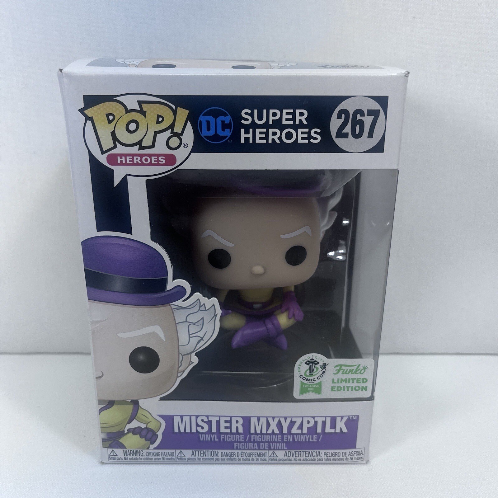 En Oferta Funko Pop #267 Mister Mxyzptlk Dc Super Heroes 2019 Spring Convention Exclusive