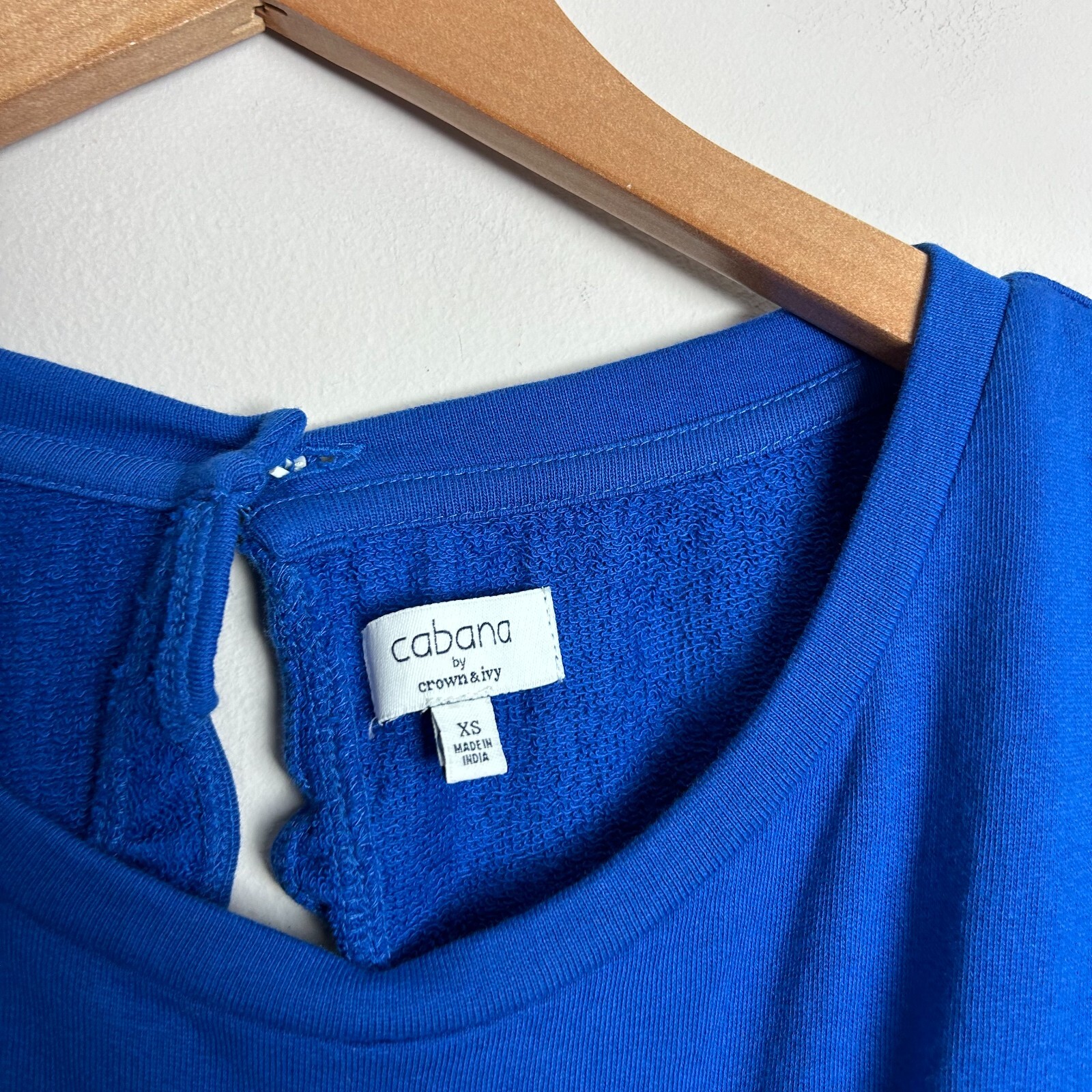 Cabana Crown & Ivy Royal Blue Terry Beach Swim Coveru… Gem